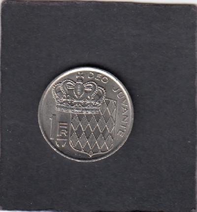 Beschrijving: 1 Franc RAINIER III  